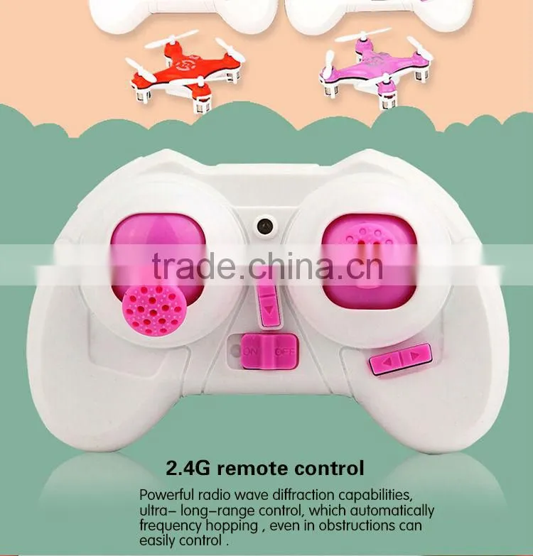 2014 New Quadcopter CX10 Mini RC Quadcopter Remote Control Toys 4 channel with 6 Axis gyro , nano drone with 3D stunt function