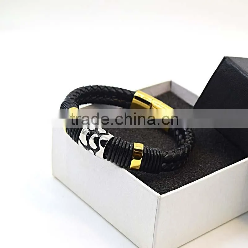 wholesale modern jewelry bracelet gold plated magnet clasp promotional bracelets