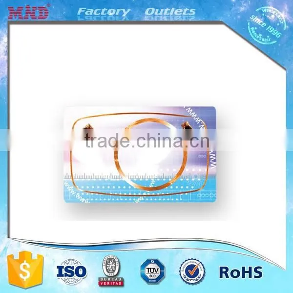 MDD8 Hybrid RFID Card /125KHz.13.56MHz combi card/smart magnetic strip card