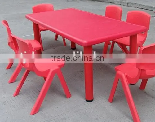 hot sale kids plastic chairs and tables for kindergarten