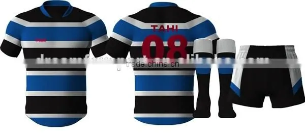 Wholesale team rugby jerseys newest college rugby jerseys custom free design rugby shirt