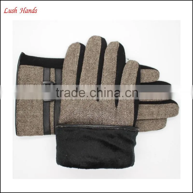 2016 popular women's lovely woolen gloves for wholesale