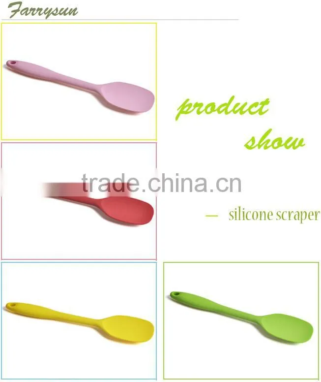 2015 Wholesale make up silicone scraper, home utensils china