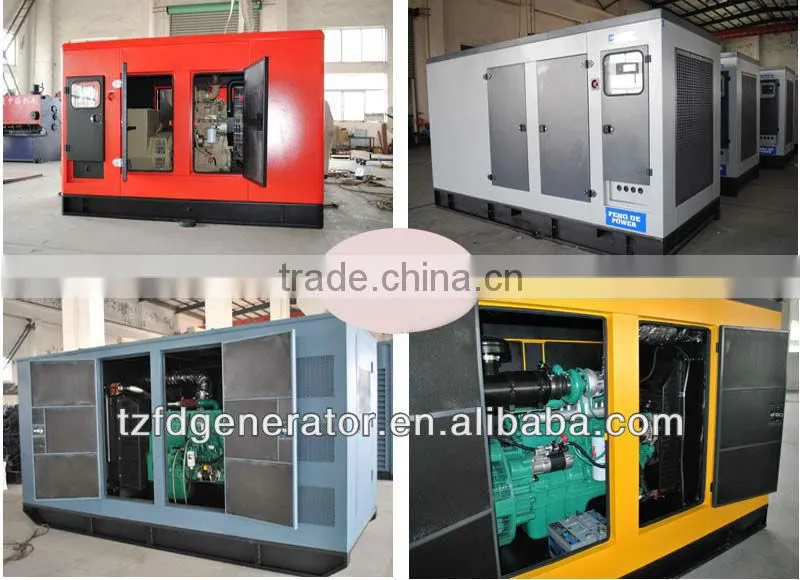 400KW 500KVA silent diesel power generator