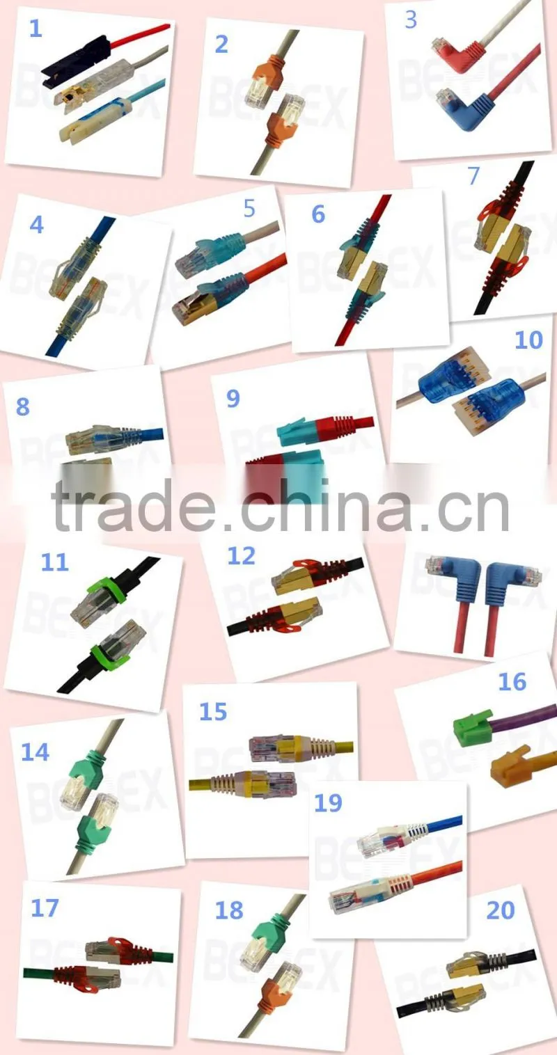 RJ45 STP Cat6a Multi Core Shielded Cable with High Quality