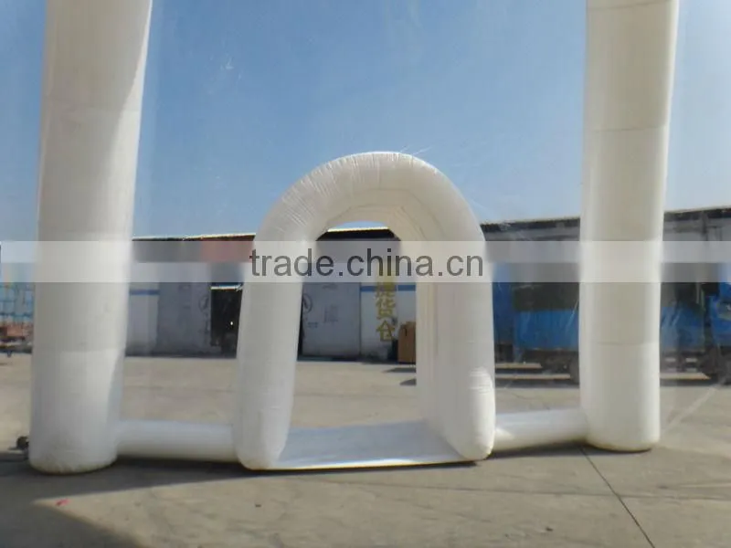 2014 cheap OEM design clear inflatable lawn tent