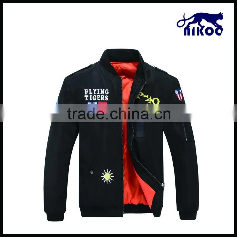 Custom Nylon Jacket, cool jacket, men jacket, Emboridery Jacket