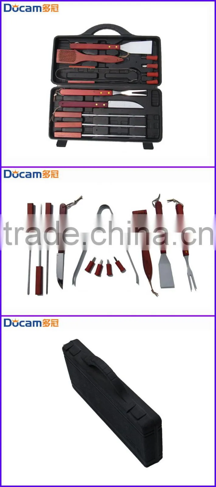 18 pcs BBQ Tool Set BBQ accessories