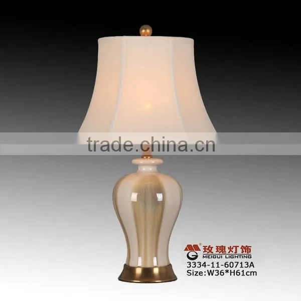 decor lights for desk with glaze finishing