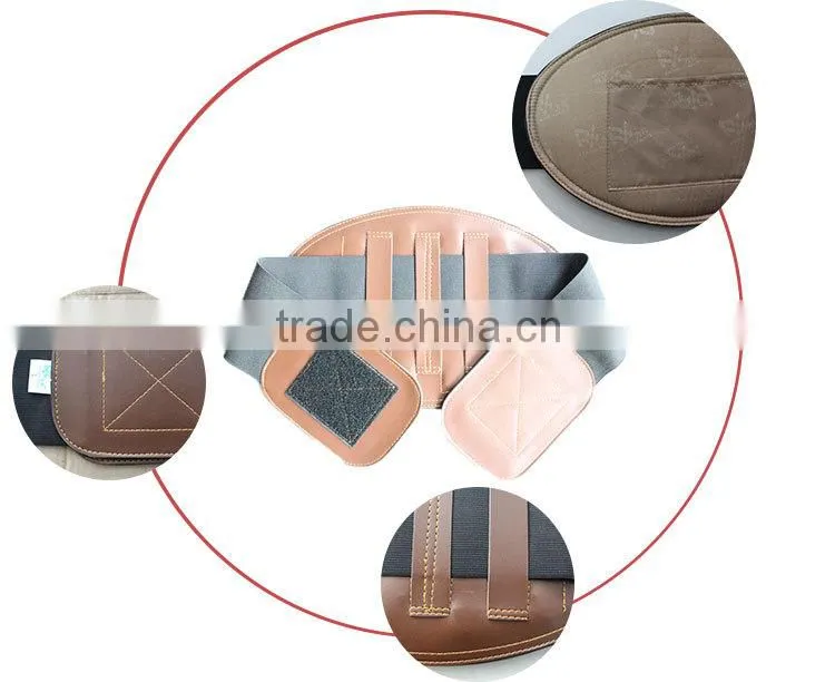 2014 High Quality Medical waist support belt with steel bar