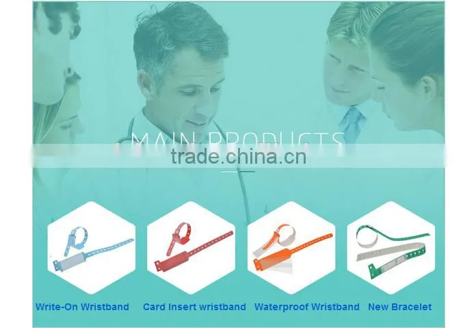 Hospital Medical Consumable New Baby ID Bracelets