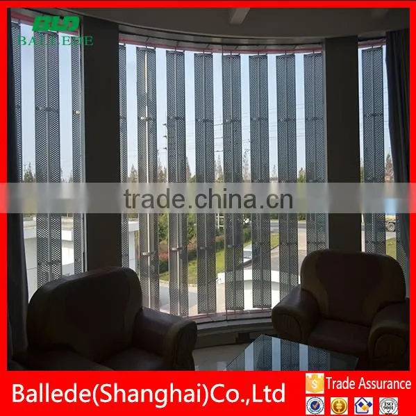aluminum sun shade perforated louver roof