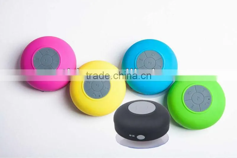 Bathroom waterproof sucking bluetooth speaker (NT-BTS06)
