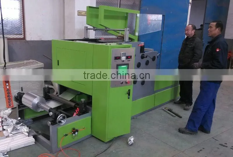 2014 aluminium wrapping machine automatic aluminum foil roll wrapping machine