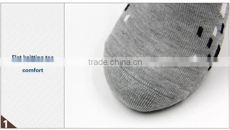 Customs best quality comfortable ankle cotton men socks