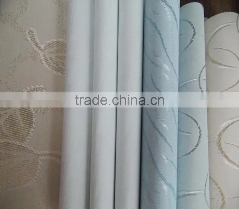 2015 Jacquard 3 pass acrylic coating windows roller blinds black out