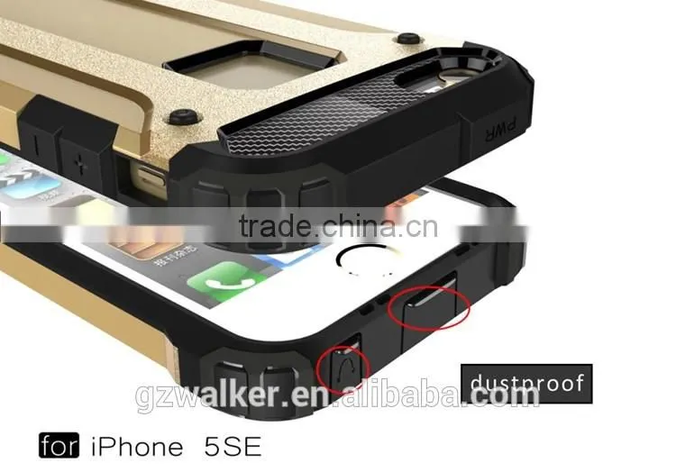 wholesale hard mobile phone Pc and Silicone phone case 2 in 1 style for 6s 6plus S7 S7 edge