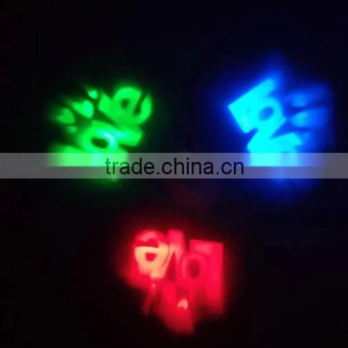 Party decor 3W LED image/letter shape outdoor/indoor spot light