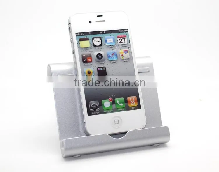 Amazon Hot Alloy Foldable Universal Desktop Stand Holder for iPad mini 3 4 5 iPhone6s 4-12" Tablet PC Smart phone Table Holder