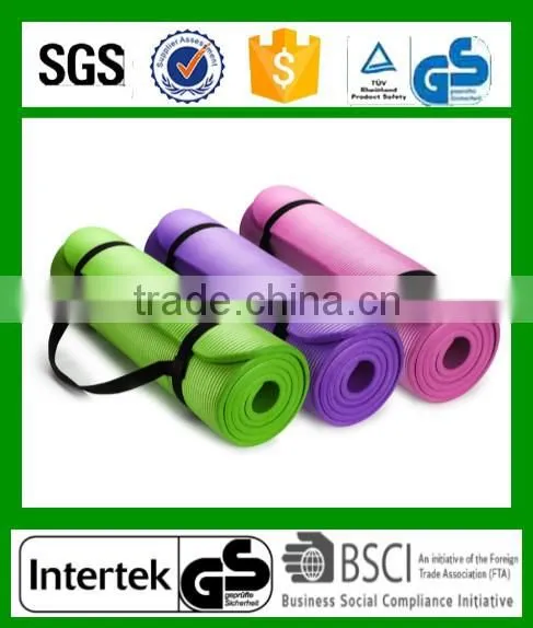 Eco - friendly NBR /PVC yoga mat