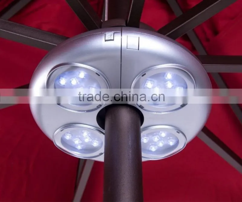 SELF-ADJUSTABLE CLAMPS AND RECHARGEABLE SOLAR UMBRELLA OR TENT LED LAMP WITH RECHARGEABLE BATTERIE AND HANGING HOOK