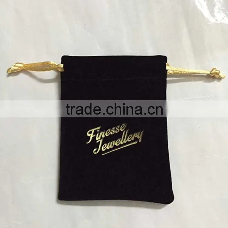 Oct new Jewelry Display Pouch with white silk-screen printing