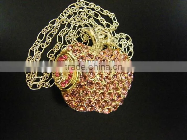 Best Sale Jewellery Apple Shape USB Flash Drive for Promotion