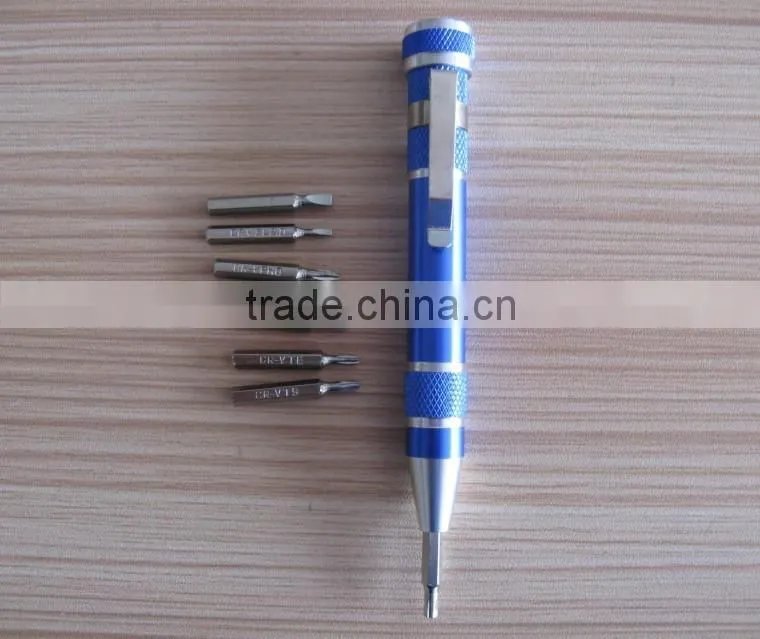 led aluminum alloy promotional pen with flashlight