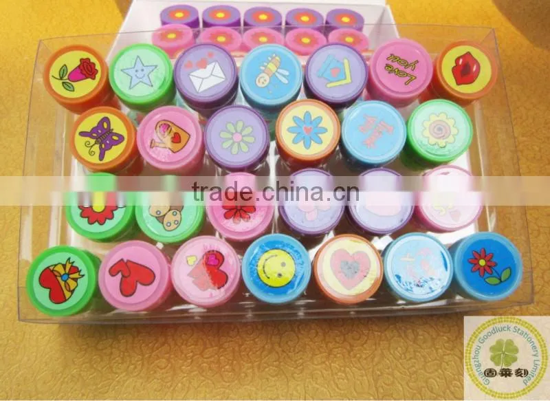 Custom A-Z letters toy stamps 26*38mm