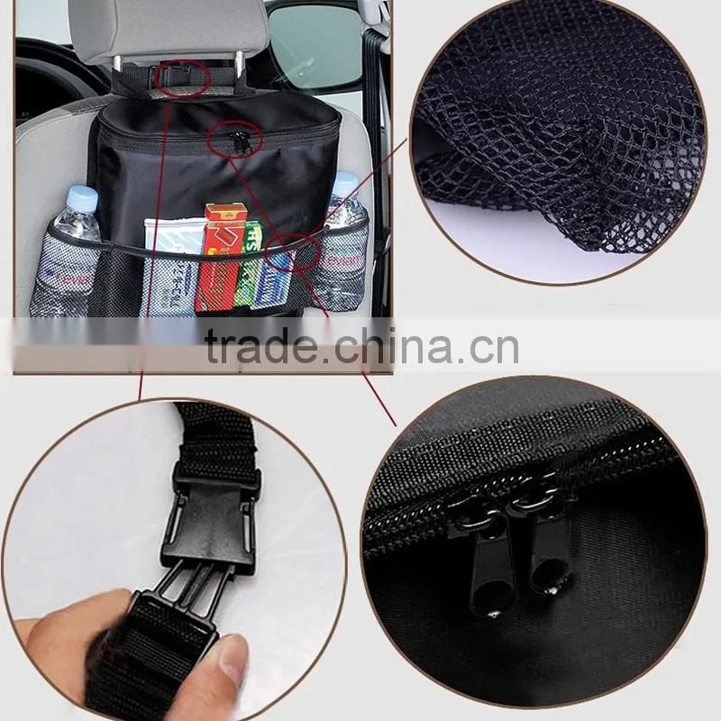 First-Class Foldable 600D Polyester Cooler Car Organizer