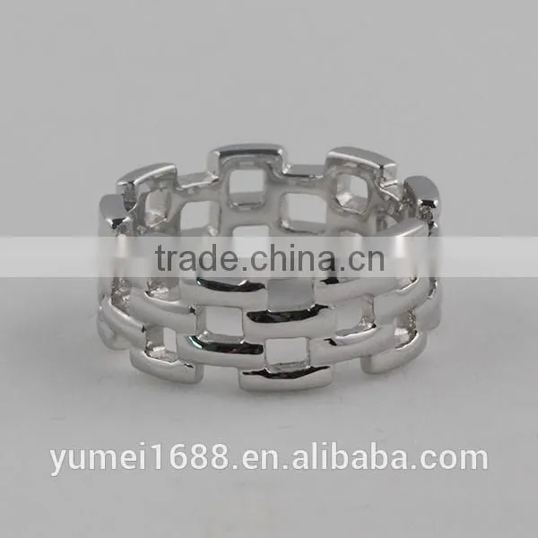 Professional Factory Wholesale Fashion Ring, New Crystal Ring, Stainless Steel Ring