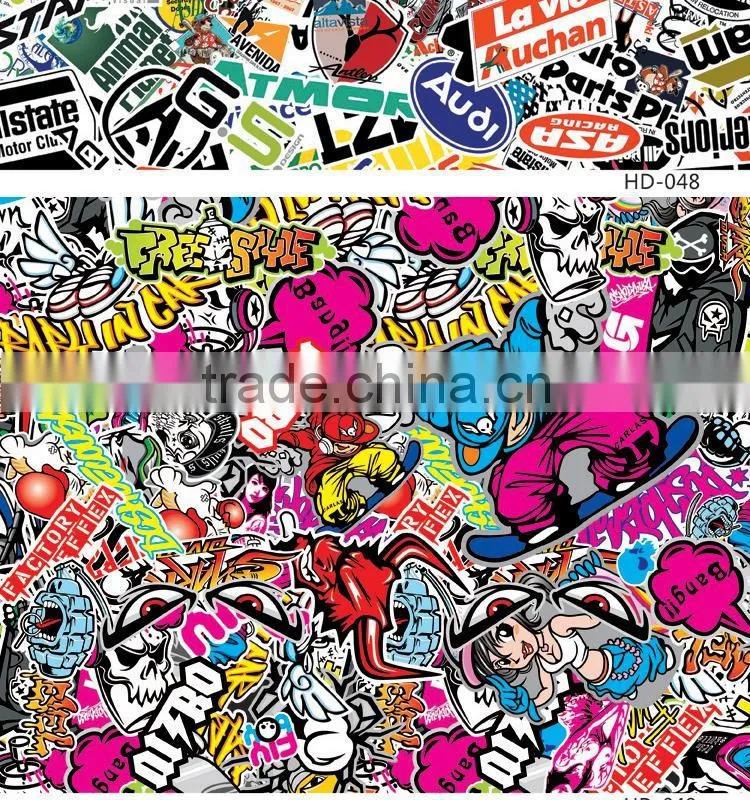 HD-53 Factory Directly Sell Good Price Bomb Stickers Use Graffiti Art Vinyl