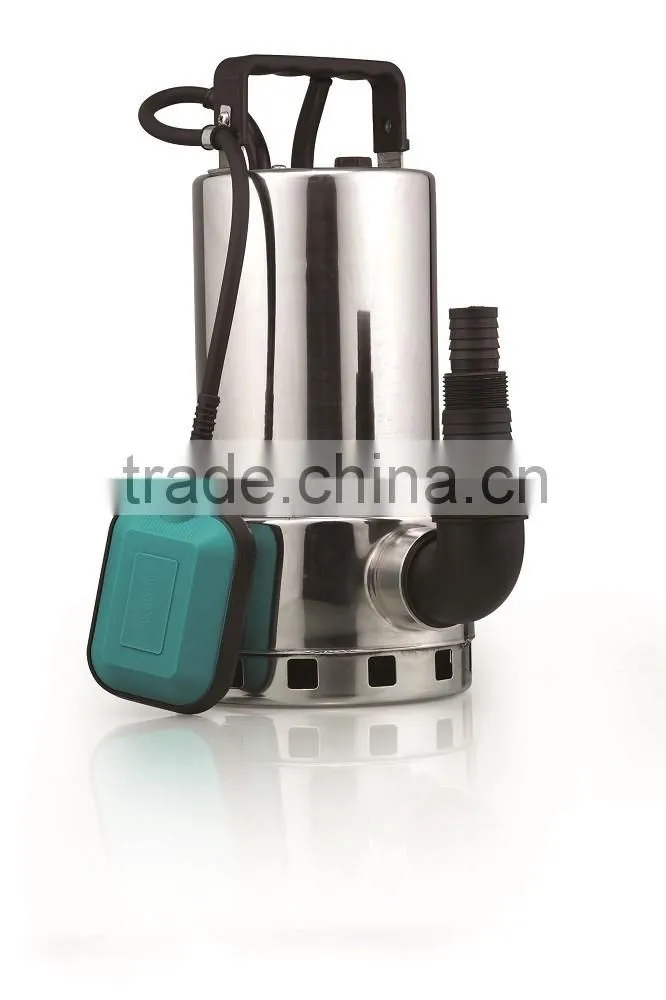 New Design Stainless Steel 400W~1100W Clean/Dirty Water Garden Submersible Pump