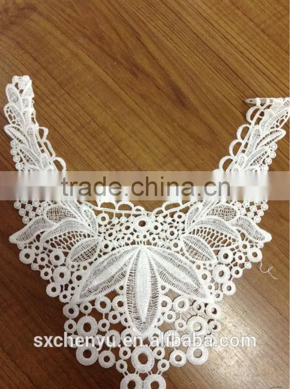 DTY Polyester Embroidery Collar