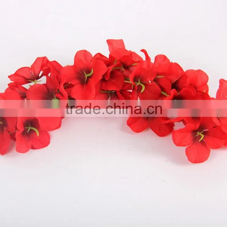 30 cm single artificial flowers for wedding decorations artificial wisteria