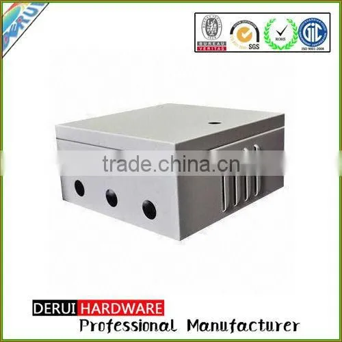 OEM ODM Steel spot welding part metal case sheet metal fabrication machinery