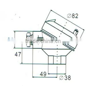 Sensor connection head CMS/CMI