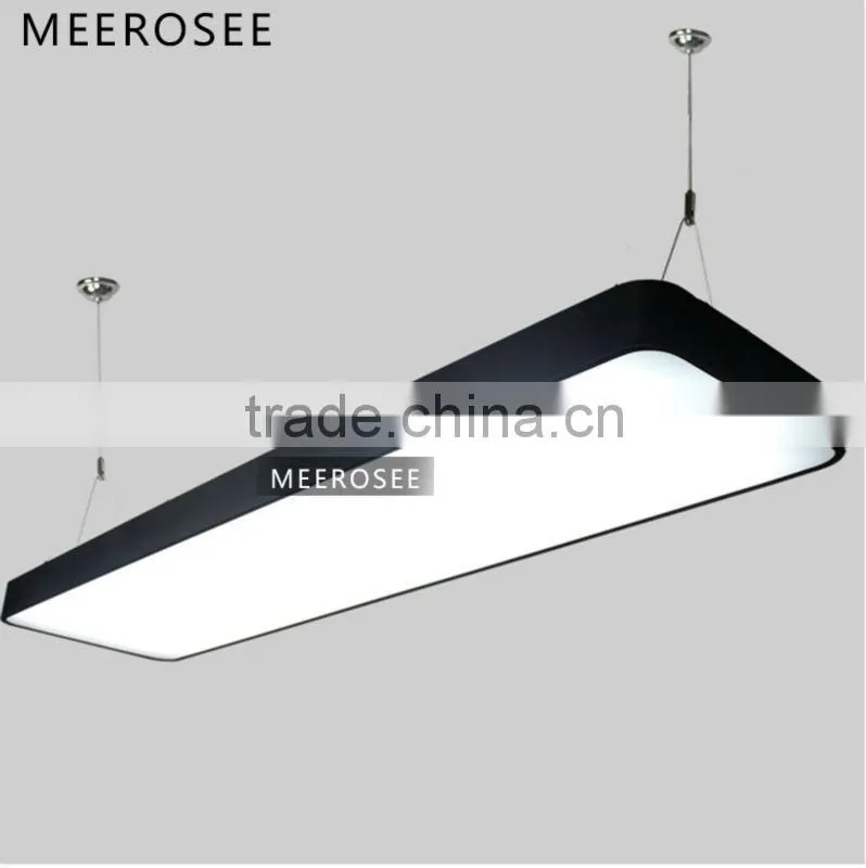 Rectangle Decorative Suspended LED Light Panel with Black or Chrome Color MD3156