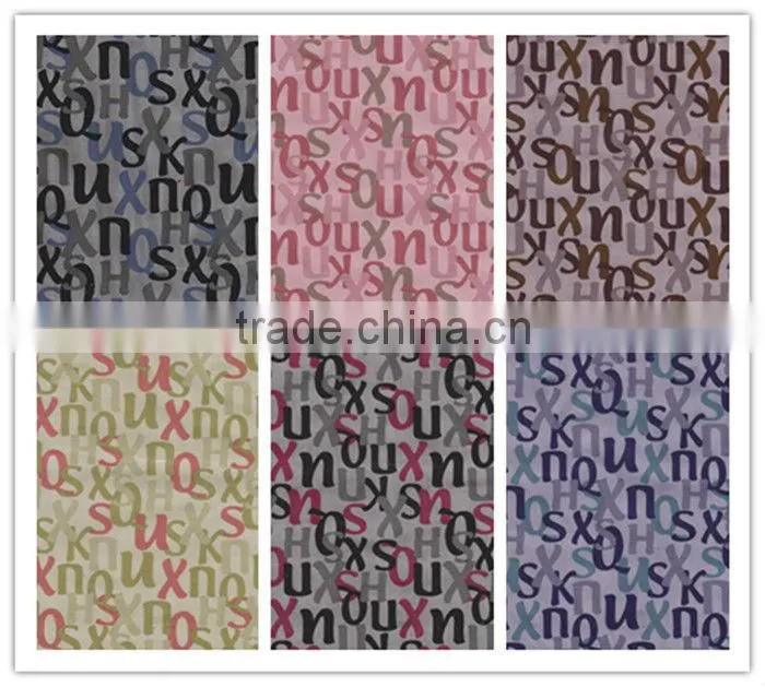 letter design hot stamping foil For Semi PU leather