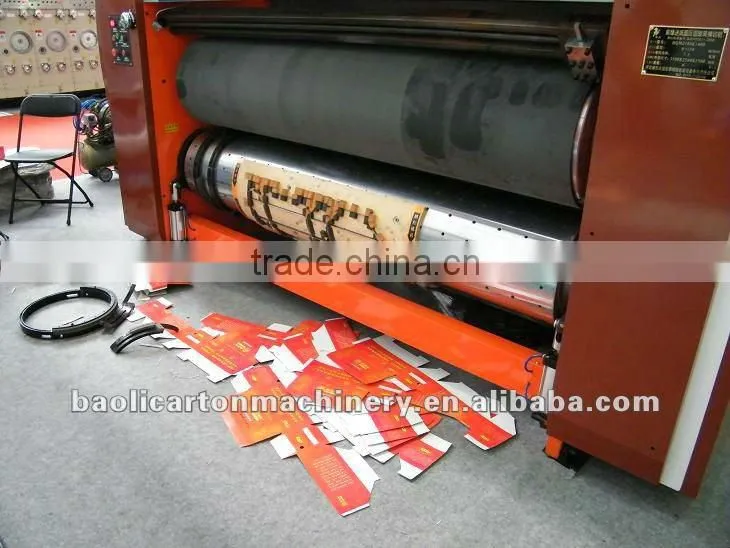 Automatic Die cutting Machine for Corrugated Cardboard/Carton boxes maker machine