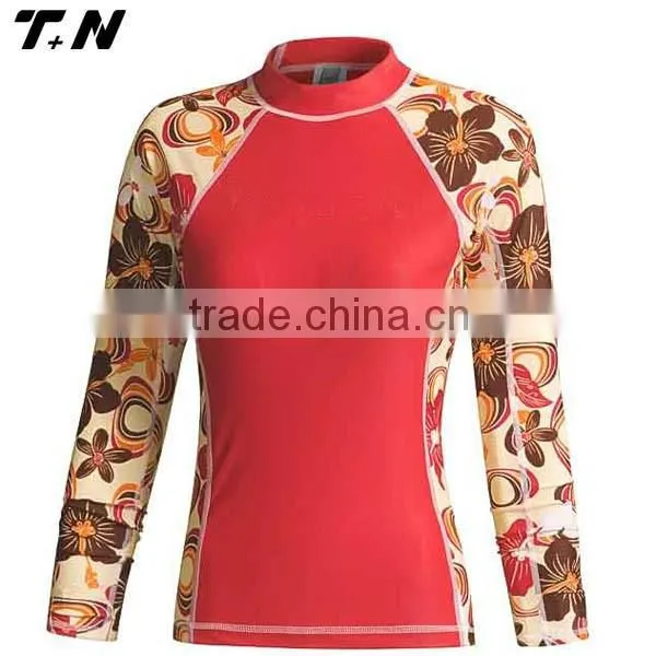 Wholesale custom rashguard rash guard mma women
