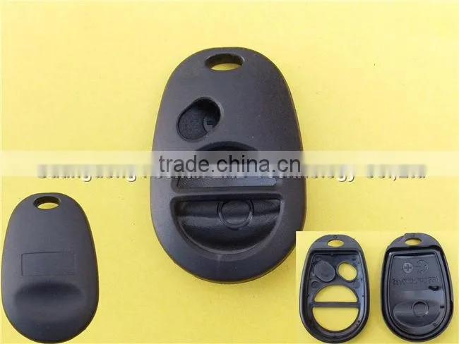 Wholesale 3 buttons keyless remote key cover for Toyota car no button pad