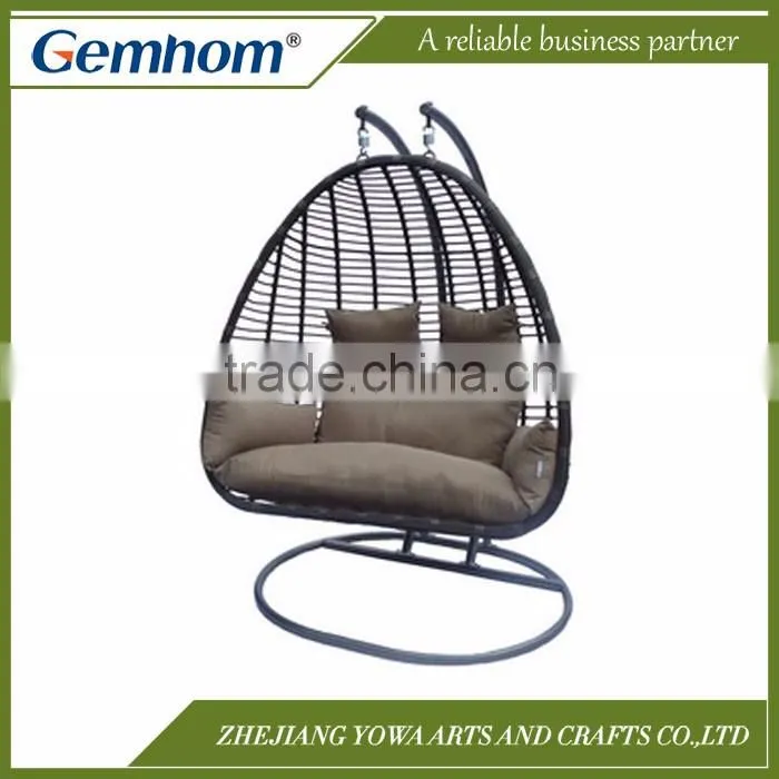 Top quality double seats patio swings
