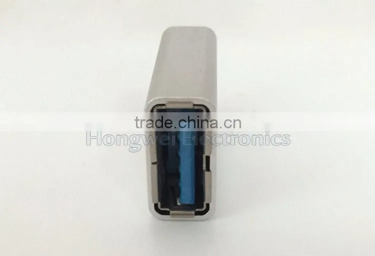USB-C (Type-C) to 3.0 USB-A (Type-A) female Adapter Converter Connector for mac book, Nokia N1, HTC 10, LG G5, Nexus 5X/6P