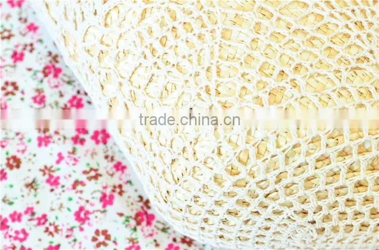 hot sale ladies kraft paper shopping bag woven rattan straw beach bag manufacturer