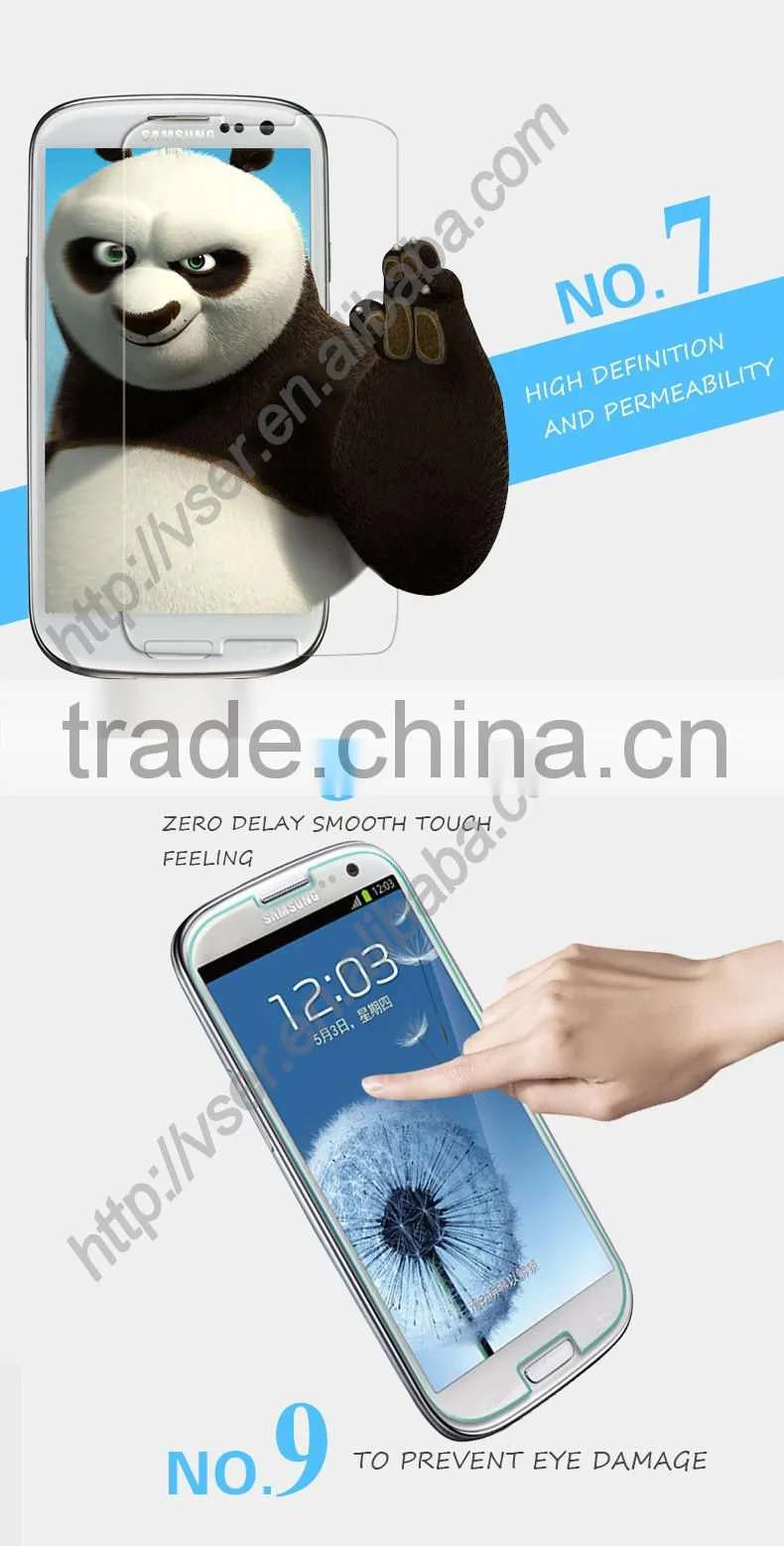 2.5D round edge tempered glass film screen protector for Samsung galaxy S5 glass screen protector