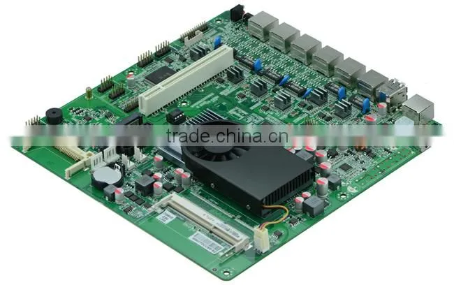 Industrial Firewall Motherbaord mini-itx d2550 motherboard for 6 lan ports D25SL