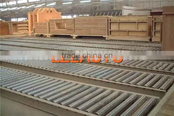 No legs gravity roller conveyor
