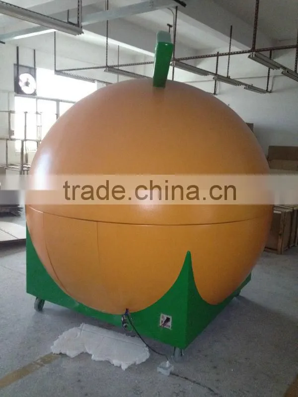 ice cream shop kiosk with fashionable design for promotions, shopping mall, beaches
