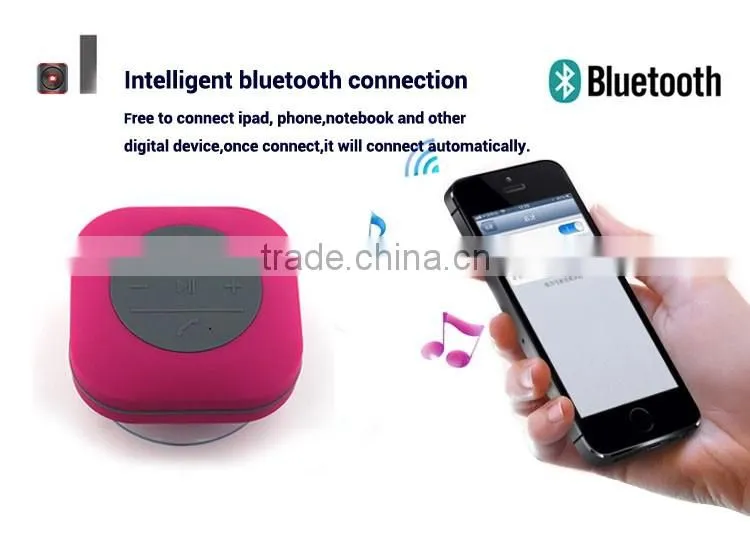 hot sale water proof bluetooth speaker can be used in bathroom